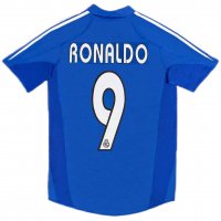 Real Madrid Soccer Jersey Replica Retro Third 2004/2005 Mens (RONALDO #9)