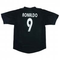 Real Madrid Soccer Jersey Replica Retro Away 2004/2005 Mens (RONALDO #9)