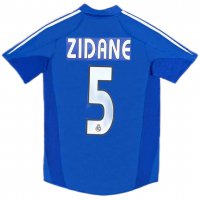 Real Madrid Soccer Jersey Replica Retro Third 2004/2005 Mens (ZIDANE #5)