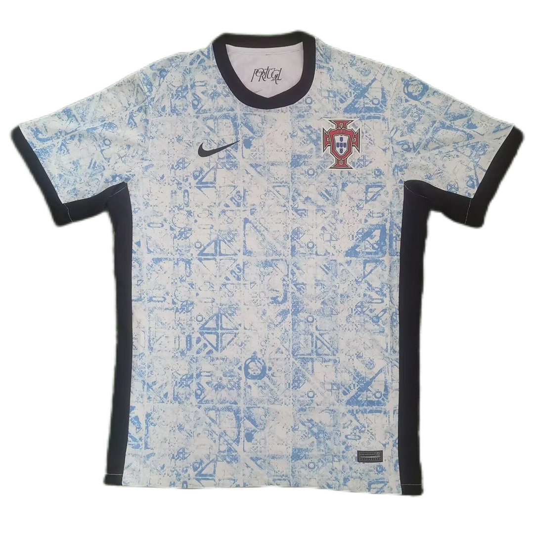 Portugal Soccer Jersey Replica Euro Away 2024 Mens