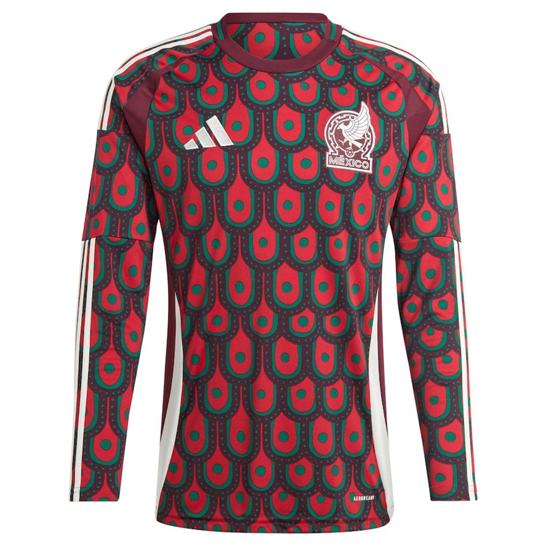 Mexico Soccer Jersey Replica Home Copa America 2024 Mens (Long Sleeve